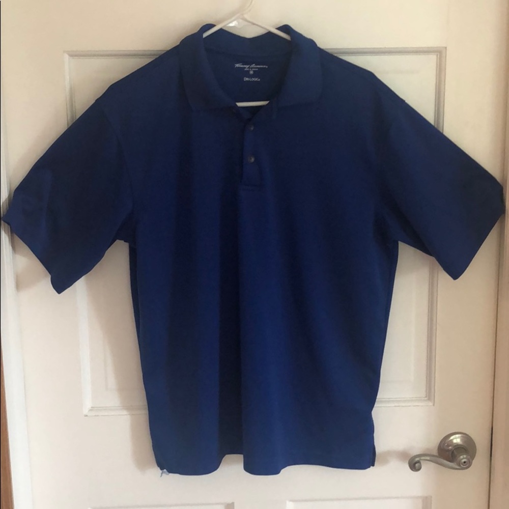 Royal blue Tommy Armour golf polo